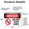 Signmission Safety Culture Sign, 14 in Width, Vinyl Decal, Rectangle OS-2PACK-DS-D-1014-L-2514 - alternate 3